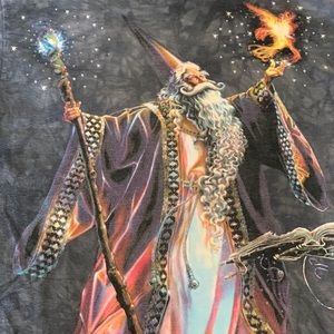 Wizard tee -90s